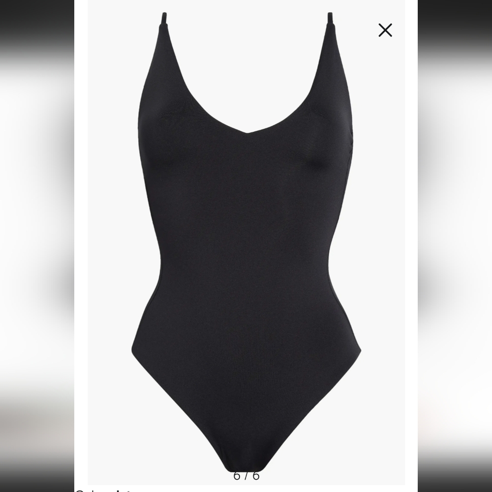 LEFT ON FRIDAY SUNDAY ONE PIECE SWIMSUIT. /COLOR:JET. /SIZE:MEDIUM - Picture 6 of 7